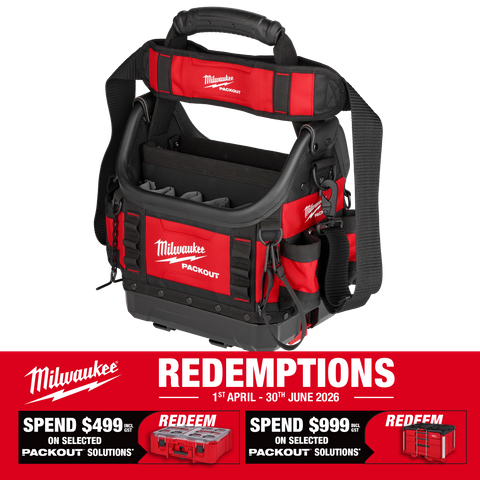 Milwaukee PACKOUT Structured Open Tote 254mm