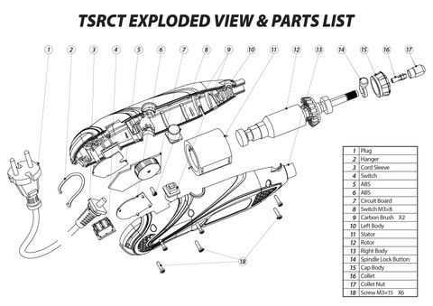ToolShed Collet for TSRCT