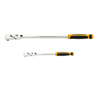 GEARWRENCH 120XP Dual Material Handle Flex Head Ratchet 2pc Set