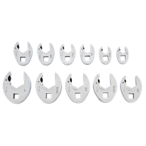 GEARWRENCH Ratcheting Crawfoot SAE Wrench Set 3/8in Dr 11pc