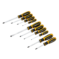 GEARWRENCH Dual Material Slotted & Phillips Screwdriver 10pc Set