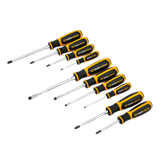 GEARWRENCH Dual Material Slotted & Phillips Screwdriver 10pc Set