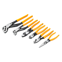 GEARWRENCH PITBULL Dipped Handle Mixed Plier 6pc Set