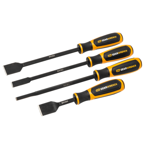 GEARWRENCH Dual Material Wide Scrapper 4pc Set