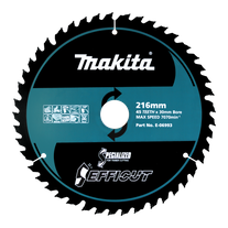 Makita Efficut Wood Cutting 216mm Blade