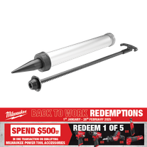 Milwaukee M18 Aluminium Barrel Conversion Kit 600ml for C18PCG