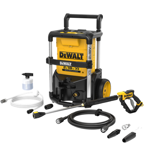 DEWALT Cordless Pressure Washer Brushless 1600PSI 36v (2x18V) - Bare Tool