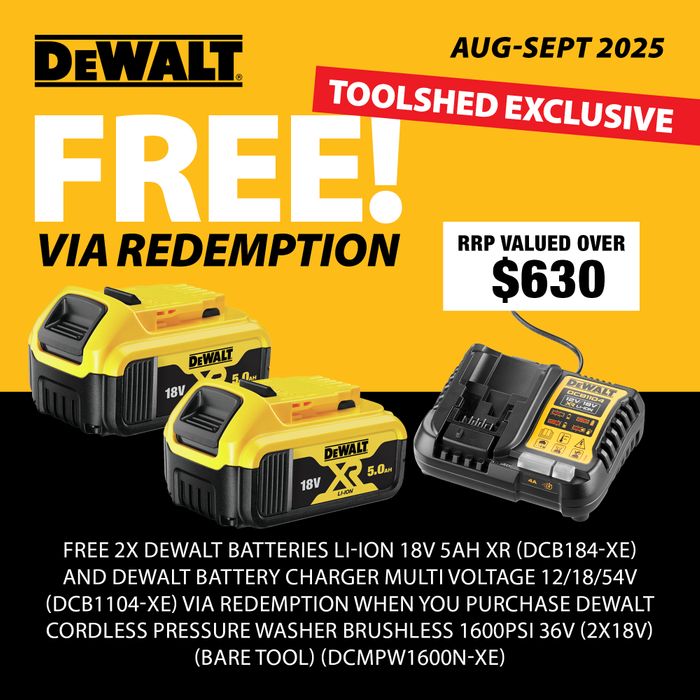 Dewalt pressure washer online battery