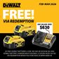 DEWALT Cordless Pressure Washer Brushless 1600PSI 36v (2x18V) - Bare Tool