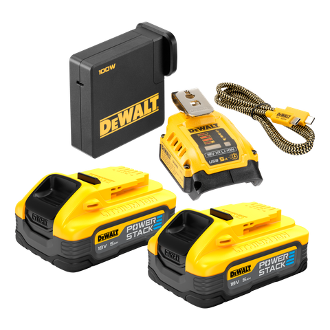 DeWalt POWERSTACK Starter Kit 18V 5Ah