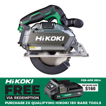 HiKOKI Cordless Circular Metal Cutting Saw 135mm 18V - Bare Tool