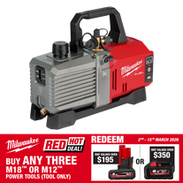 Milwaukee M18 FUEL Cordless Vacuum Pump 5CFM 18V - Bare Tool