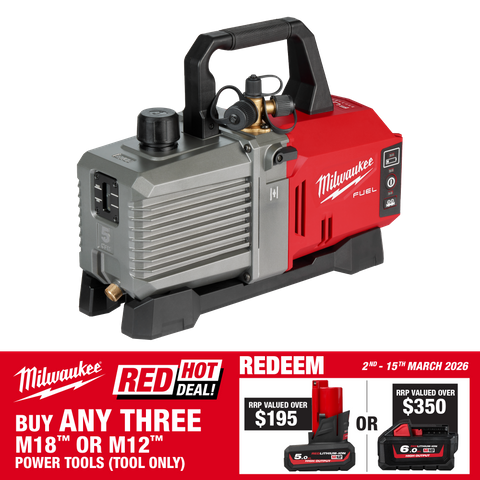 Milwaukee M18 FUEL Cordless Vacuum Pump 5CFM 18V - Bare Tool