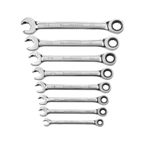 GEARWRENCH Ratcheting Open End Spanner Set SAE 8pc