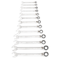 GEARWRENCH Reversible Ratcheting Combination Spanner Set SAE 13pc