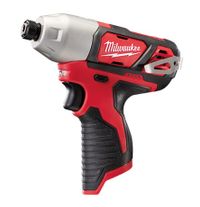 Milwaukee M12 Cordless Impact Driver 12v - Bare Tool