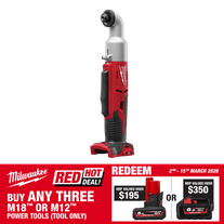 Milwaukee M18 Cordless Right Angle Impact Driver 18V - Bare Tool