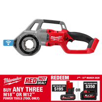 Milwaukee M18 FUEL ONE-KEY Cordless Compact Pipe Threader 18v - Bare Tool