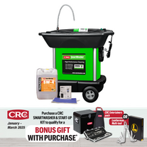 CRC SmartWasher SW-37 Mobile Heavyweight Parts Washer Heavy Duty Start-Up Kit