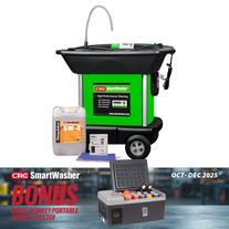 CRC SmartWasher SW-37 Mobile Heavyweight Parts Washer Heavy Duty Start-Up Kit