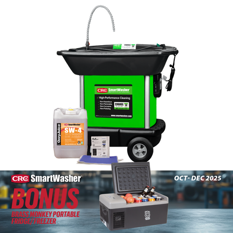 CRC SmartWasher SW-37 Mobile Heavyweight Parts Washer Heavy Duty Start-Up Kit