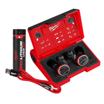 Milwaukee REDLITHIUM USB Bluetooth In-Ear Headphones 3.0Ah