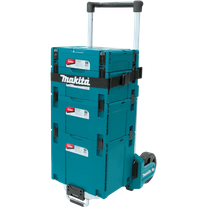 Makita Makpac Stacker Case Set with Trolley