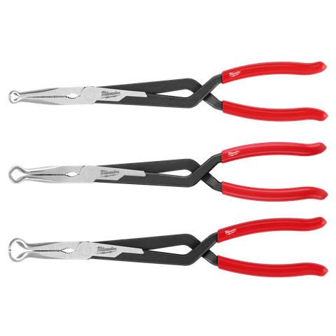 Milwaukee Hose Grip Pliers Set 3pc