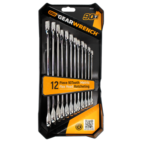 GEARWRENCH Ratcheting Spanner Metric Set 12pc