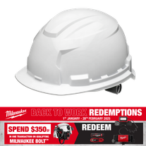 Milwaukee BOLT 100 Unvented Hard Hats