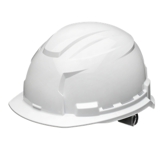 Milwaukee BOLT 100 Hard Hat Unvented White