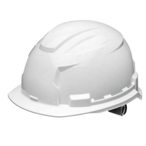 Milwaukee BOLT 100 Hard Hat Unvented White