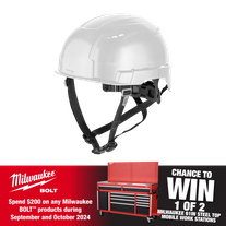 Milwaukee BOLT 200 Vented Safety Helmets