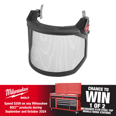 Milwaukee BOLT Mesh Face Shield Universal