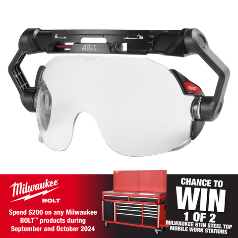 Milwaukee BOLT Visor Universal Clear