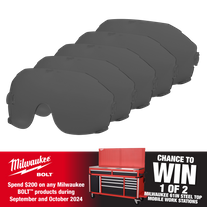 Milwaukee BOLT Visor Tinted Lens Replacement 5Pk