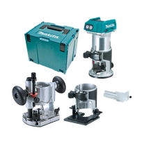 Makita LXT Cordless Laminate Trimmer Brushless with Accessories 18V - Bare Tool