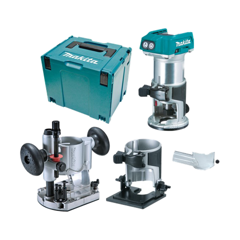 Makita LXT Cordless Laminate Trimmer Brushless with Accessories 18V - Bare Tool