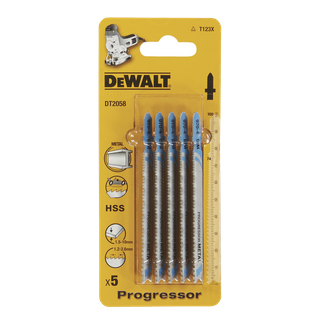 DEWALT Jigsaw Blade 74mm Thick Metal 5pc