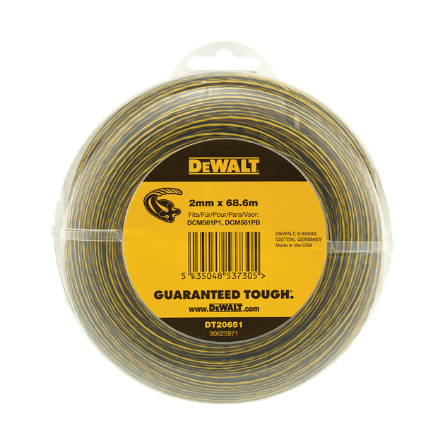 Buy DeWalt Line Trimmer Line 2mm x 68m online in New Zealand The ToolShed