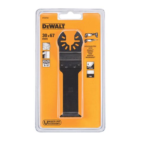 DeWalt Multi Tool Blade Hardwood 31mm x 67mm