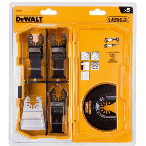 DeWalt Multi Tool Blade Set 5pc