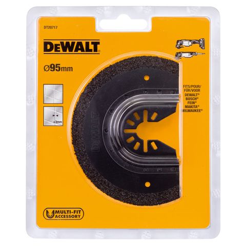 DeWalt Multi Tool Blade Carbide Grout Removal 3mm