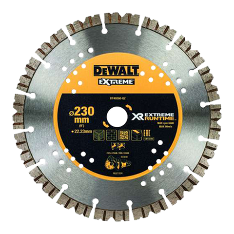 DEWALT Diamond Cutting Disc 230mm x 22mm