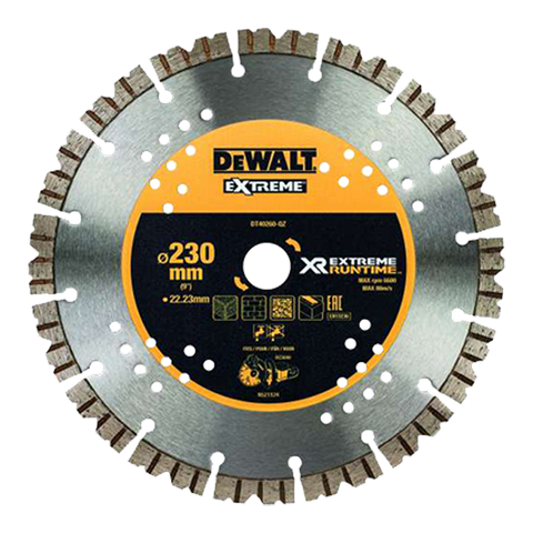 DeWalt Diamond Cutting Disc 230mm x 22mm