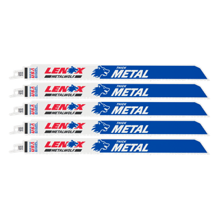 Lenox Recip Blade Thick Metal 305mm 10TPI 5pk