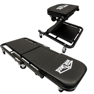 ToolShed 2-in-1 Folding Garage Floor Creeper