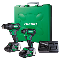 HiKOKI Cordless Impact Drill & Impact Driver Brushless 18V 4Ah