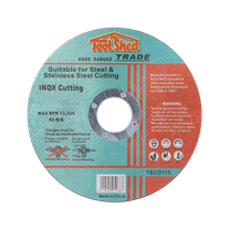 ToolShed Inox Metal Cut Off Disc 125 x 1 x 22.2mm