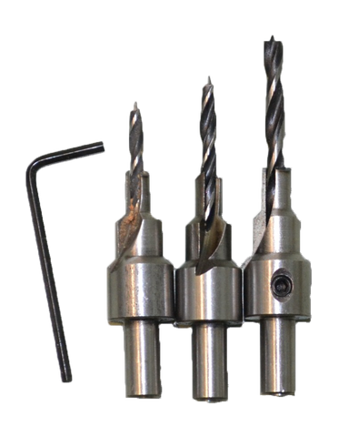 ToolShed Counter Sink Drill Bit Set 3pc